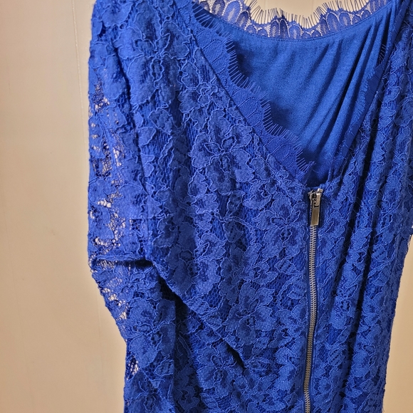 Blue dress, Diane von Furstenberg WORN ONCE - Picture 5 of 9
